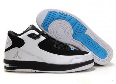 cheap air jordan after game white / black / blue